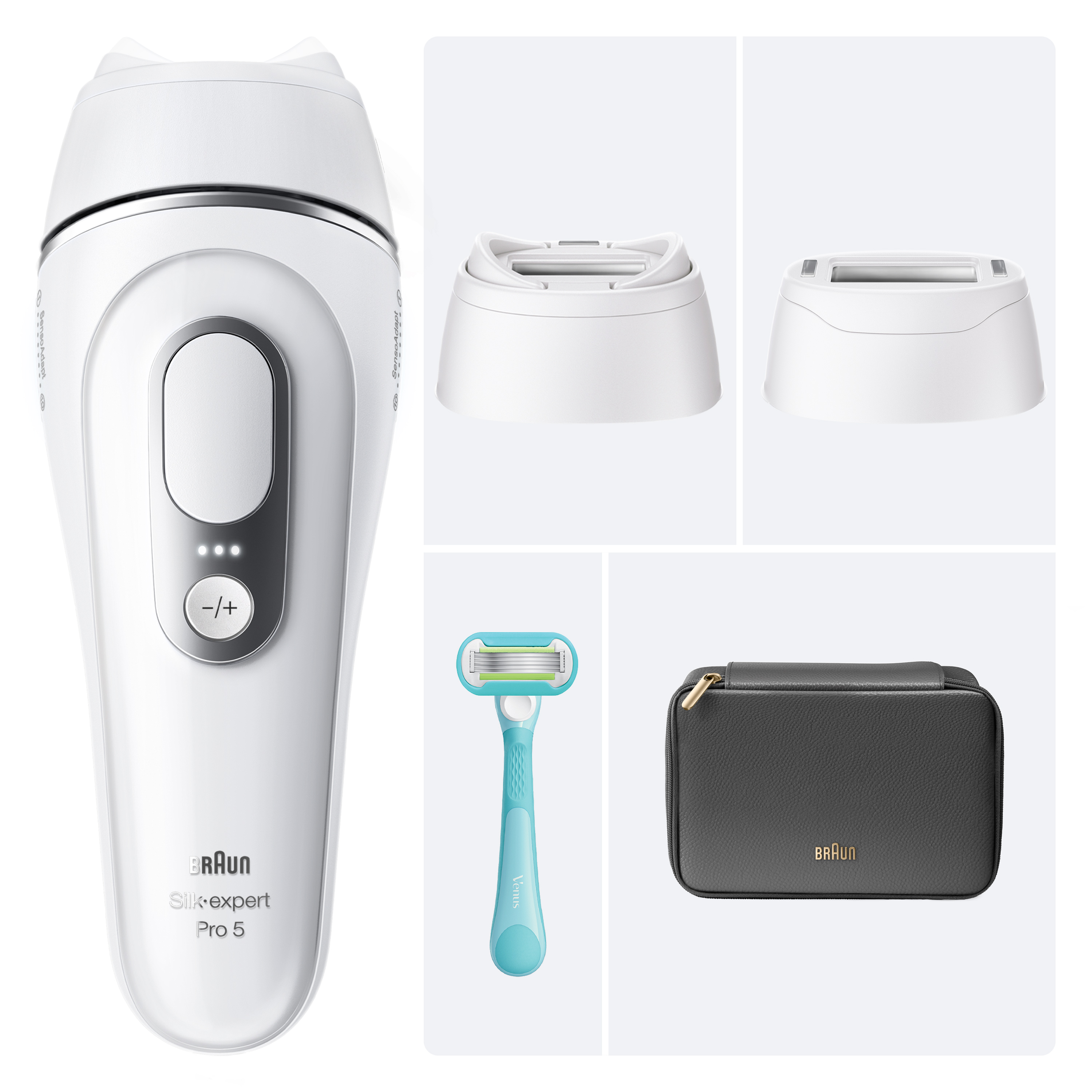 BRAUN Silk·expert Pro5 Braun Silk·expert Pro 5 dispozitiv IPL pentru îndepărtarea părului