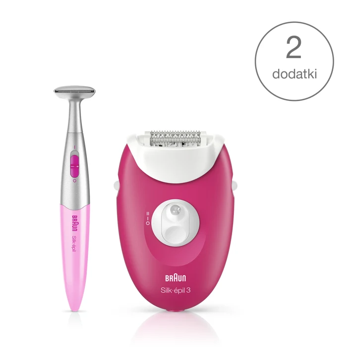 Silk-épil 3 3-420 epilator - What´s in the box