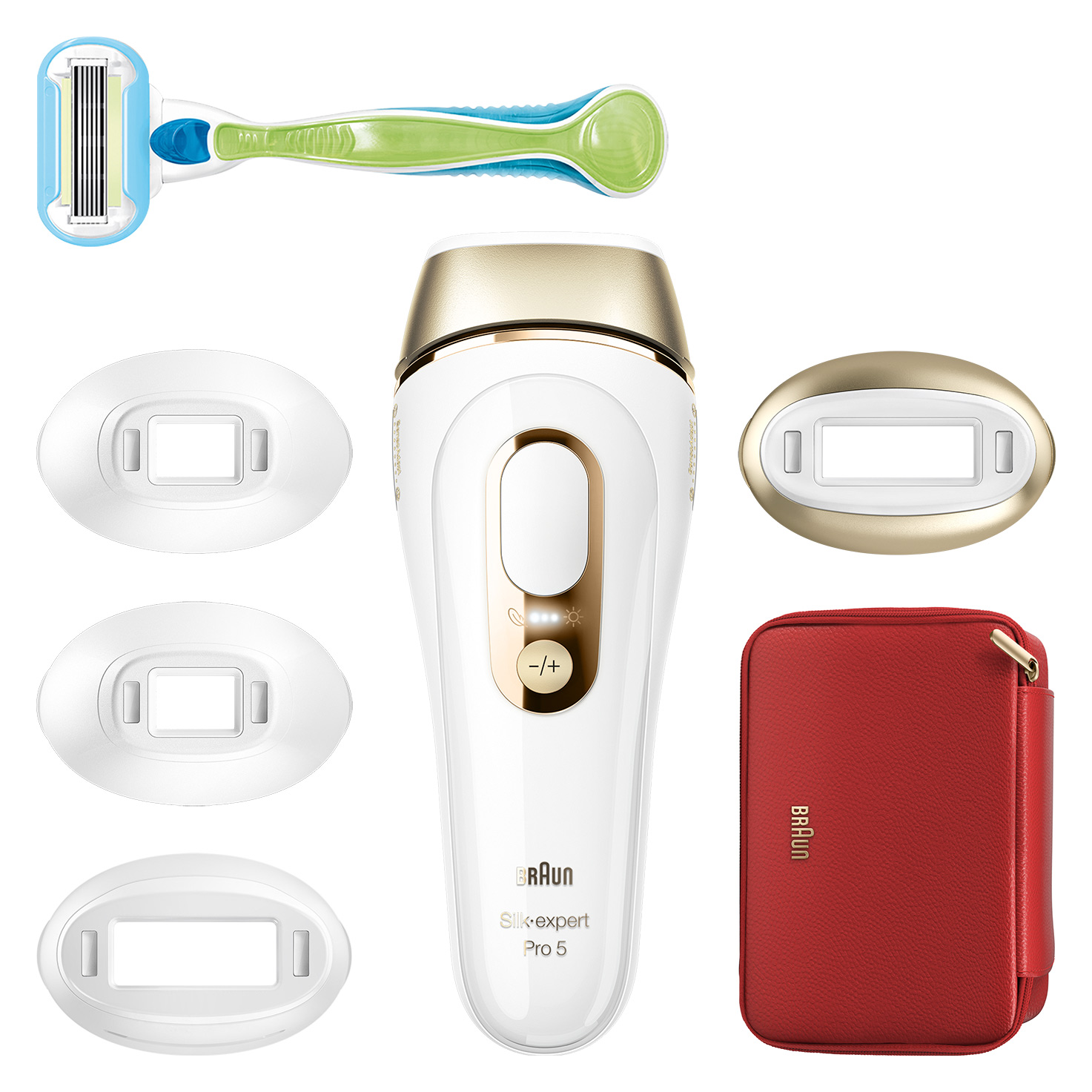 BRAUN Silk-expert Pro 5 IPL脱毛器 ブラウン シルクエキスパートプロ5 IPL ムダ毛処理 光美容器