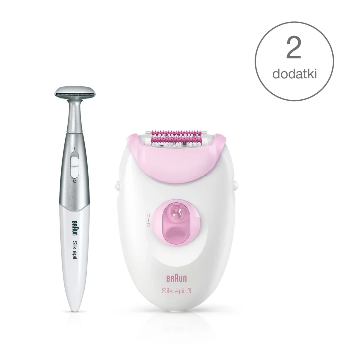 Silk-épil 3 3-321 epilator - What´s in the box