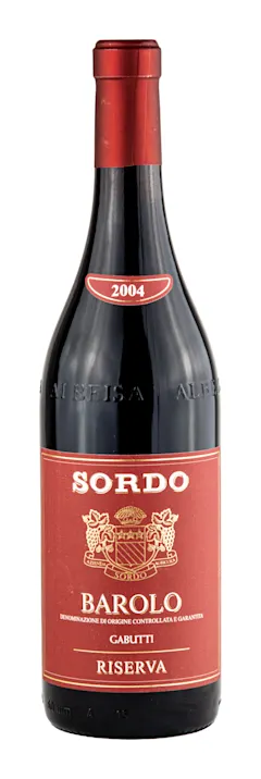 Sordo Barolo Gabutti Riserva 2004