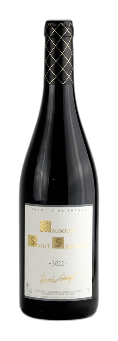 Gavignet Faubourg Saint Symphorien VDF Rouge
