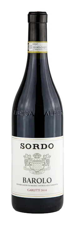 Sordo Barolo Gabutti 2016