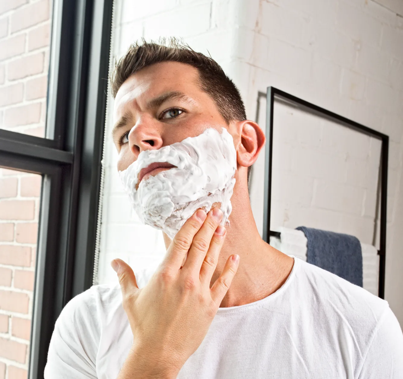 Espuma de barbear macia para homens Gillette MACH3