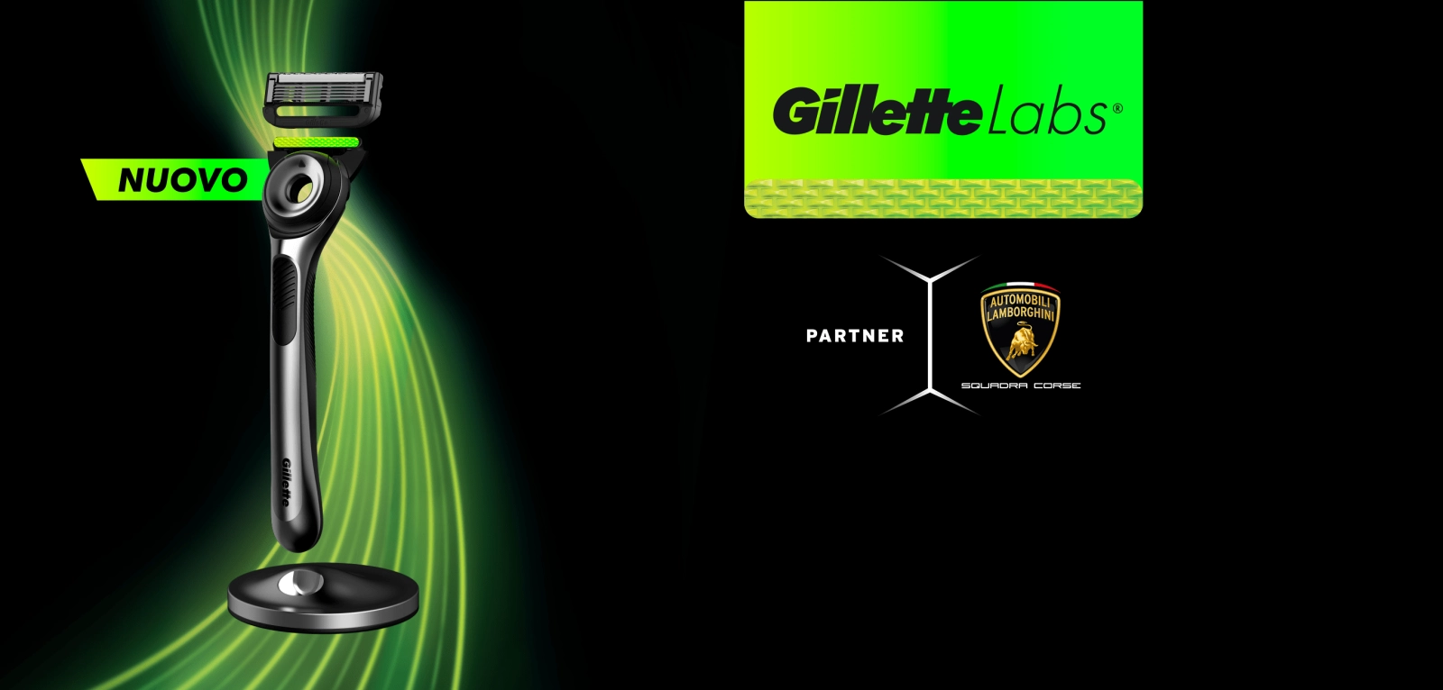 Gillette Labs x Lamborghini: performance e design di livello superiore