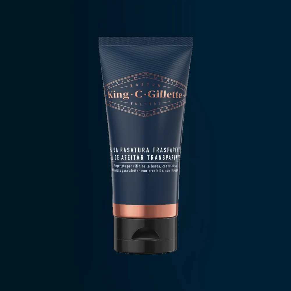 Gel de afeitar transparente KCG