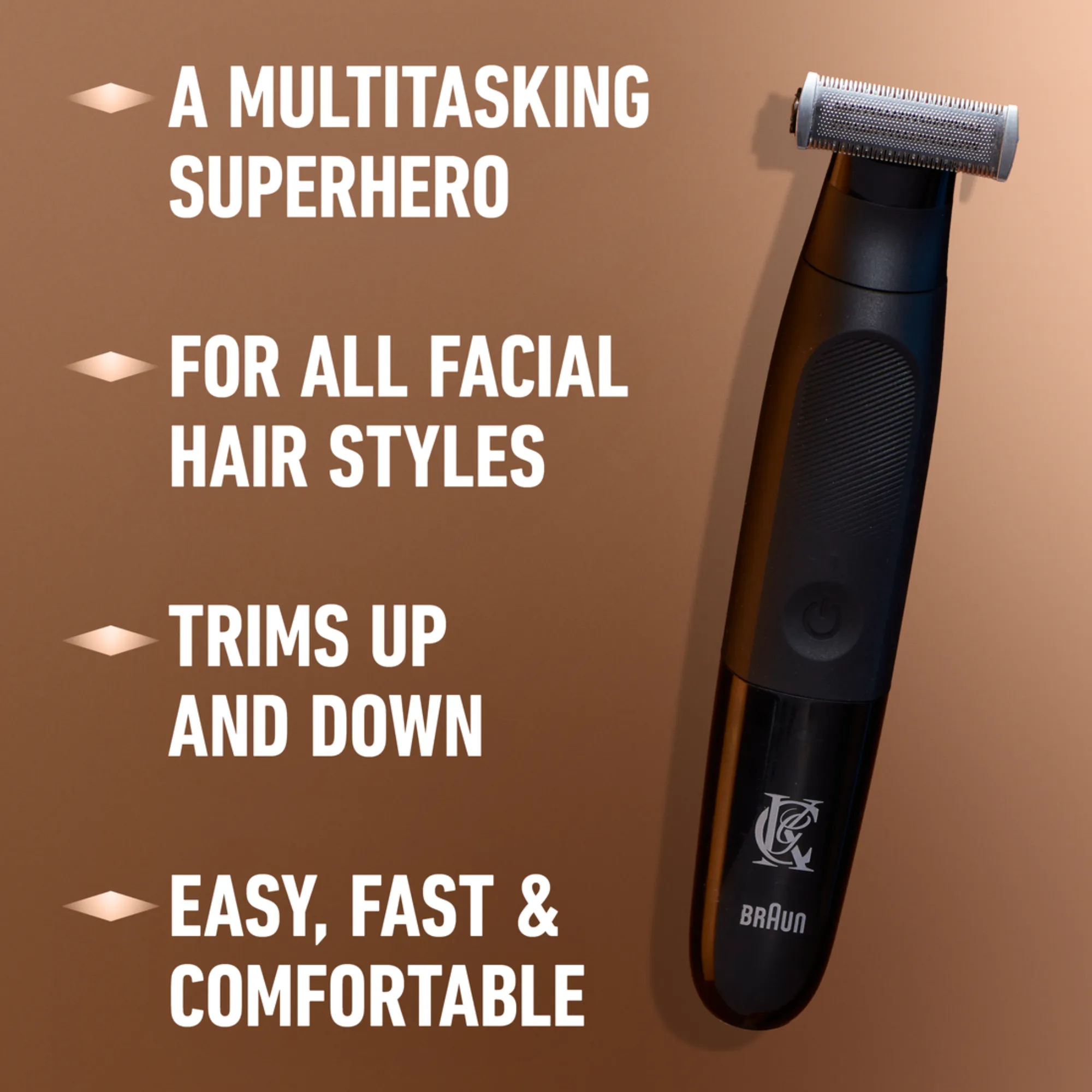 King C. Gillette Masculino Style Master Short Beard Trimmer com totalmente à prova d'água