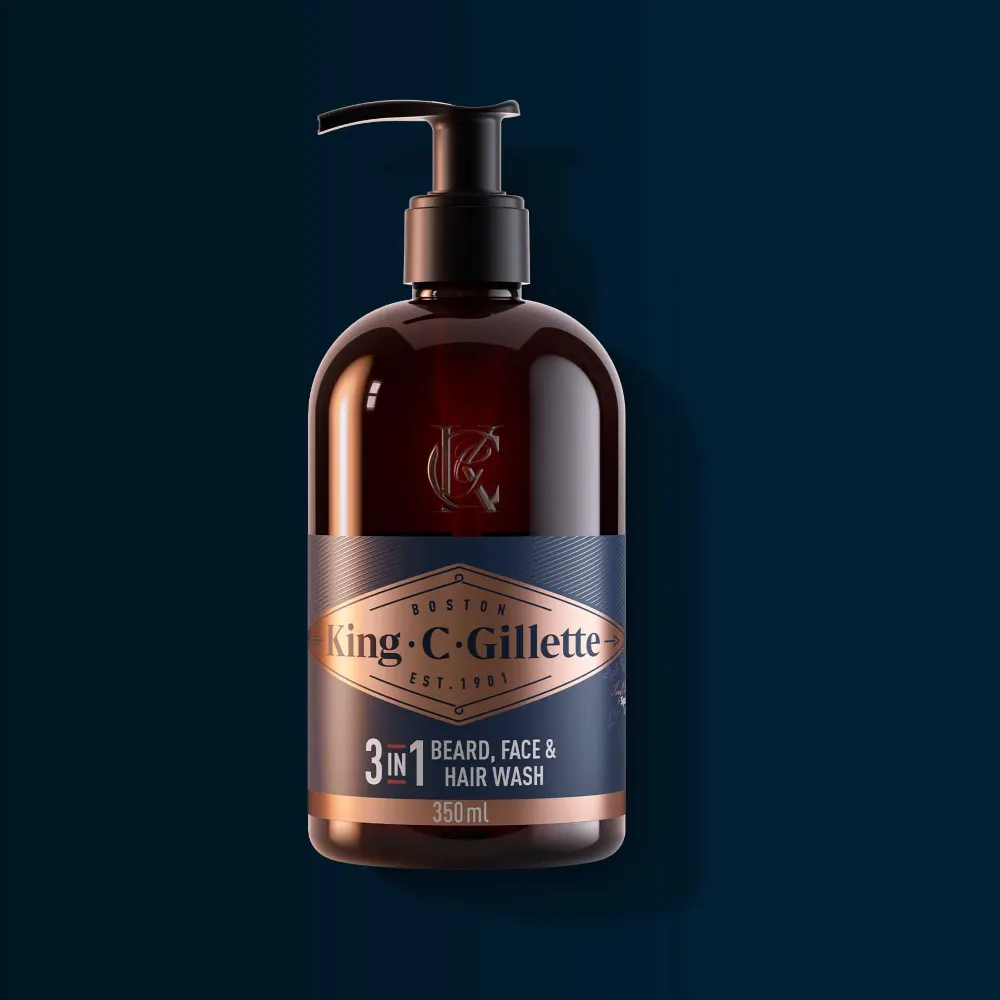 Gel de afeitado para barba y rostro KCG