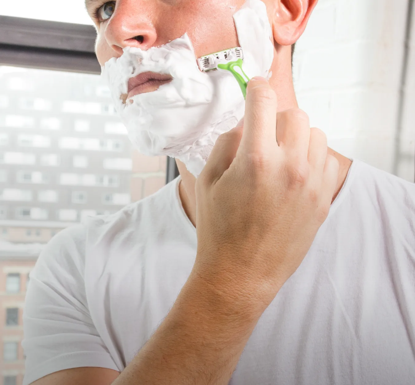 Lâminas de barbear descartáveis Gillette Sensor Sensitive para homens