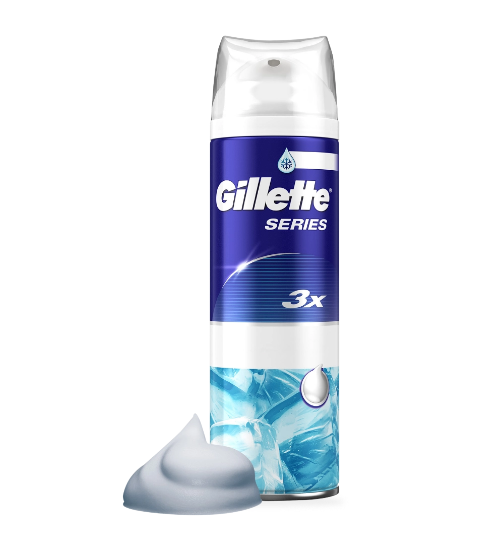 Gillette Series Sensitive Cool Schiuma da barba