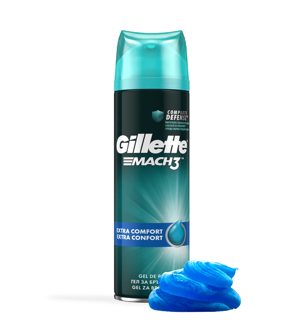 Gel de barbear Gillette MACH3 Extra Comfort