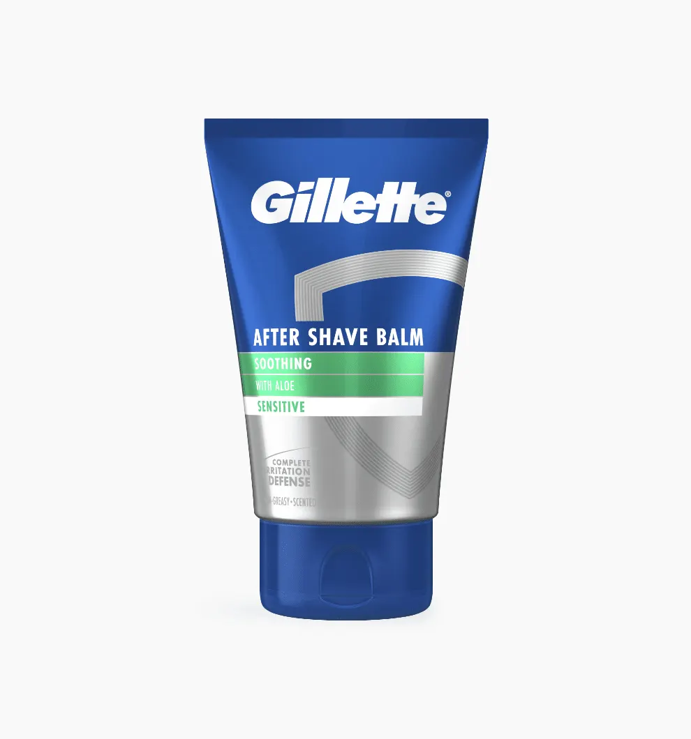 Καταπραϋντικό ευαίσθητο βάλσαμο της σειράς Gillette με αλόη - Gillette Greece