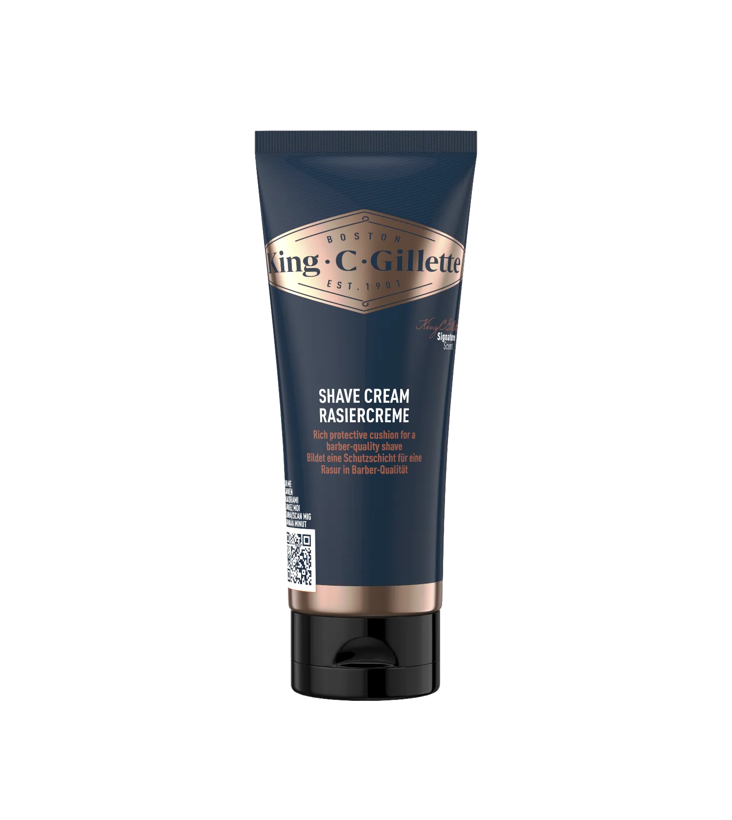 Gel De Barbear Transparente King C. Gillette no cartão do produto exibido no artigo