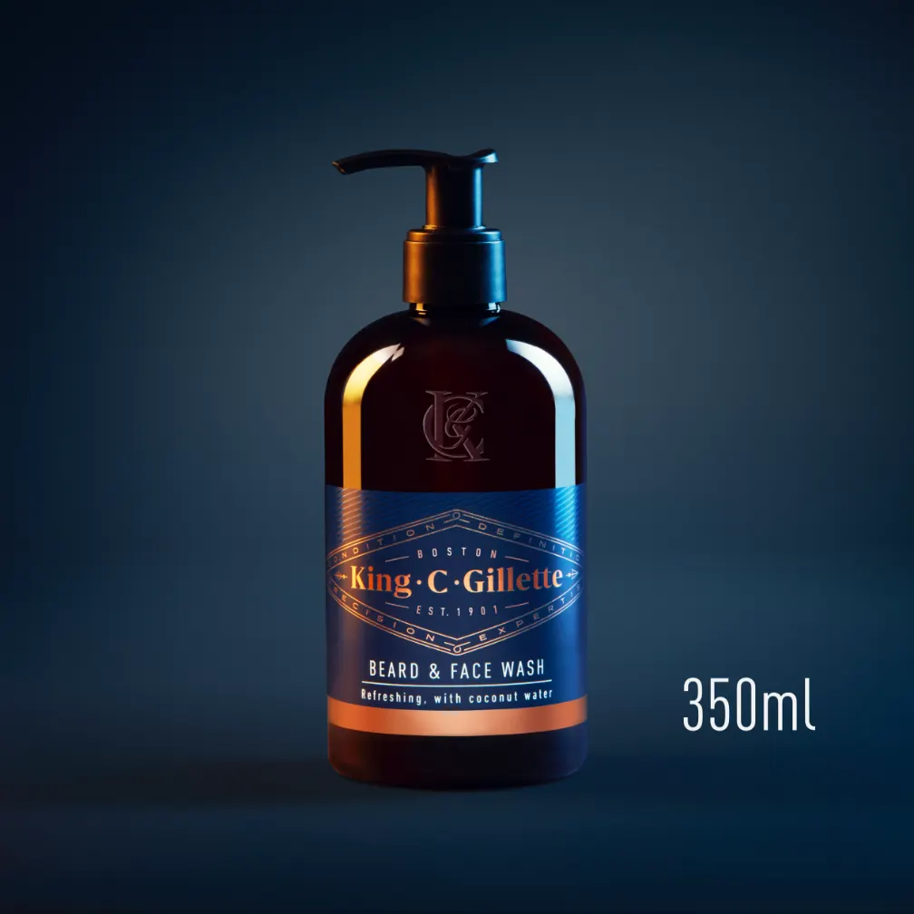 Gel de afeitado para barba y rostro KCG