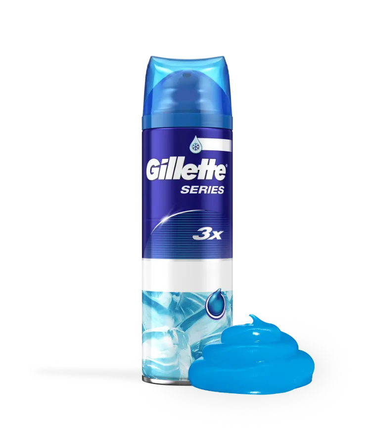 Gel Da Barba Gillette Series Sensitive Cool Heroimage