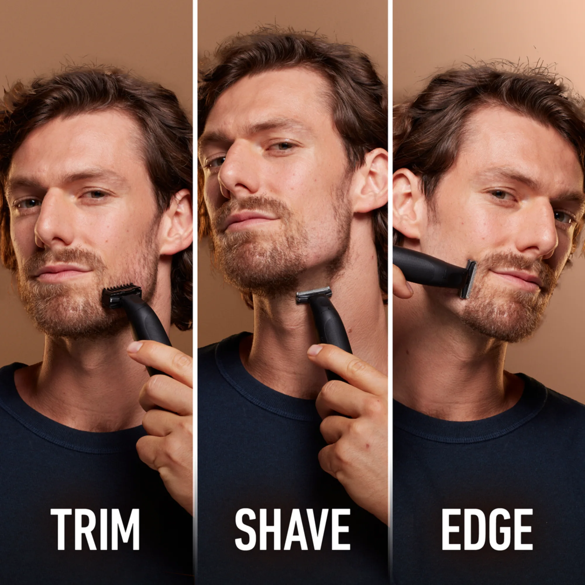 King C. Gillette Masculino Style Master Short Beard Trimmer com bateria com 45 minutos de autonomia