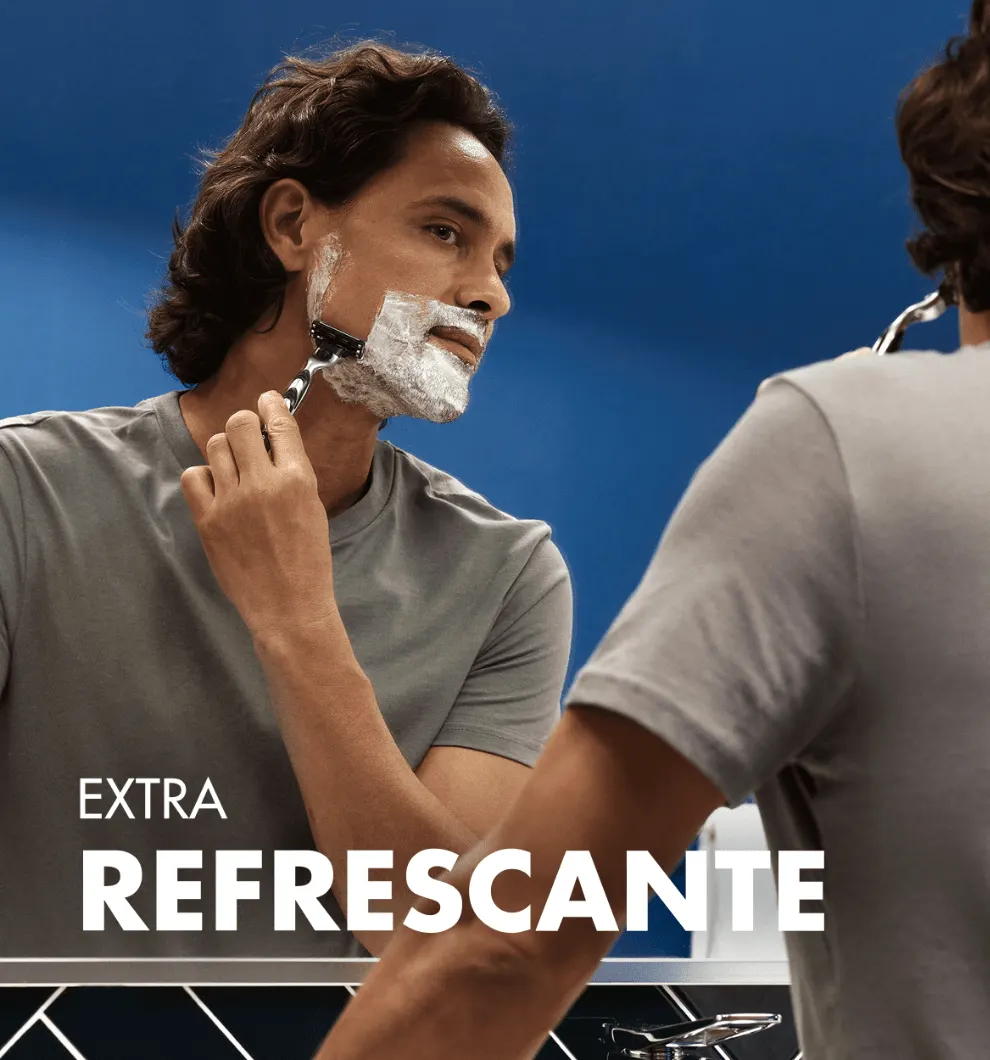 Gillette Series Espuma De Barbear Refrescante