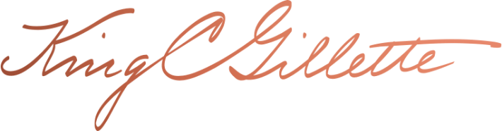 Logo van King C Gillette