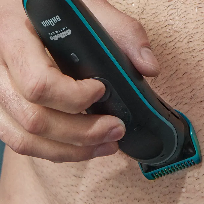 Gillette Intiem trimmen (voor droog gebruik) - stap 2