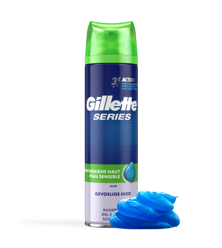 Gillette-serie scheergel voor gevoelige huid