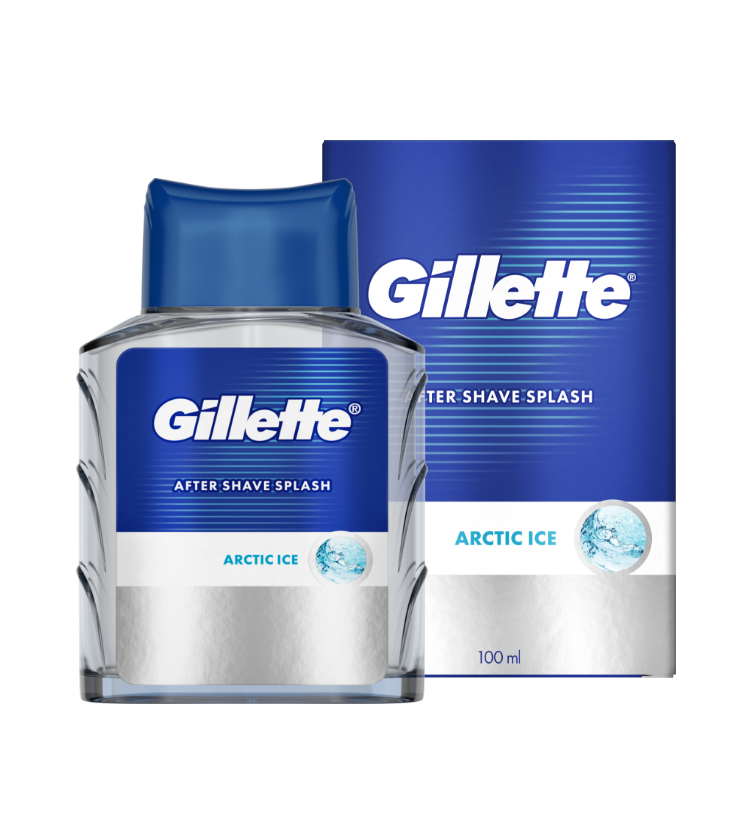 After Shave Splash Arctic Ice Series | Gillette Ελλάδα