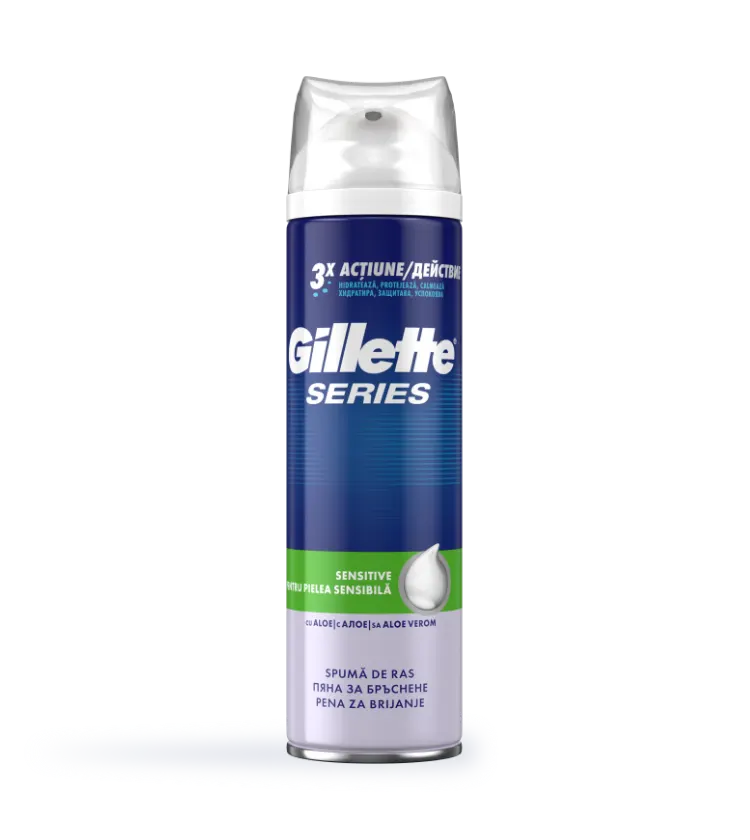 Gillette Series Sensitive Cool scheerschuim