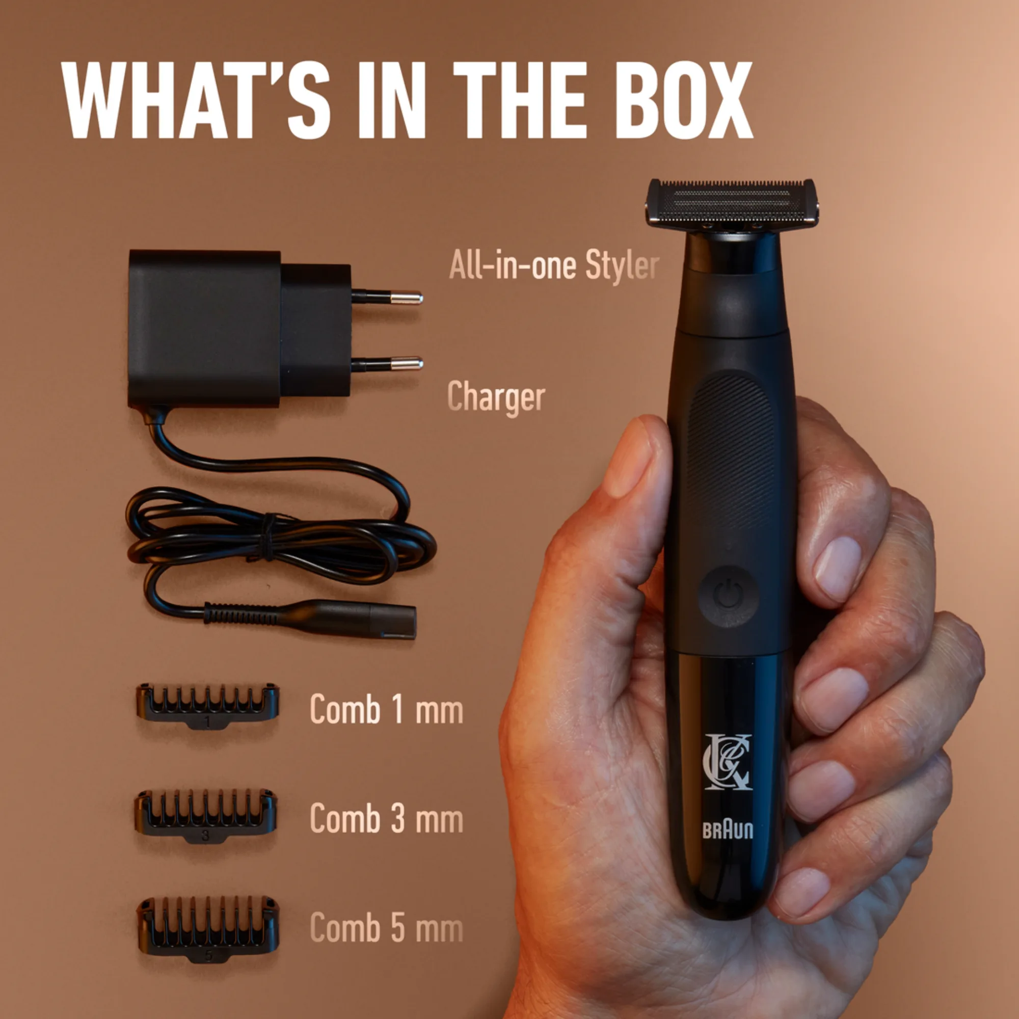 King C. Gillette Style Master é uma máquina versátil projetada para aparar e estilizar barbas curtas