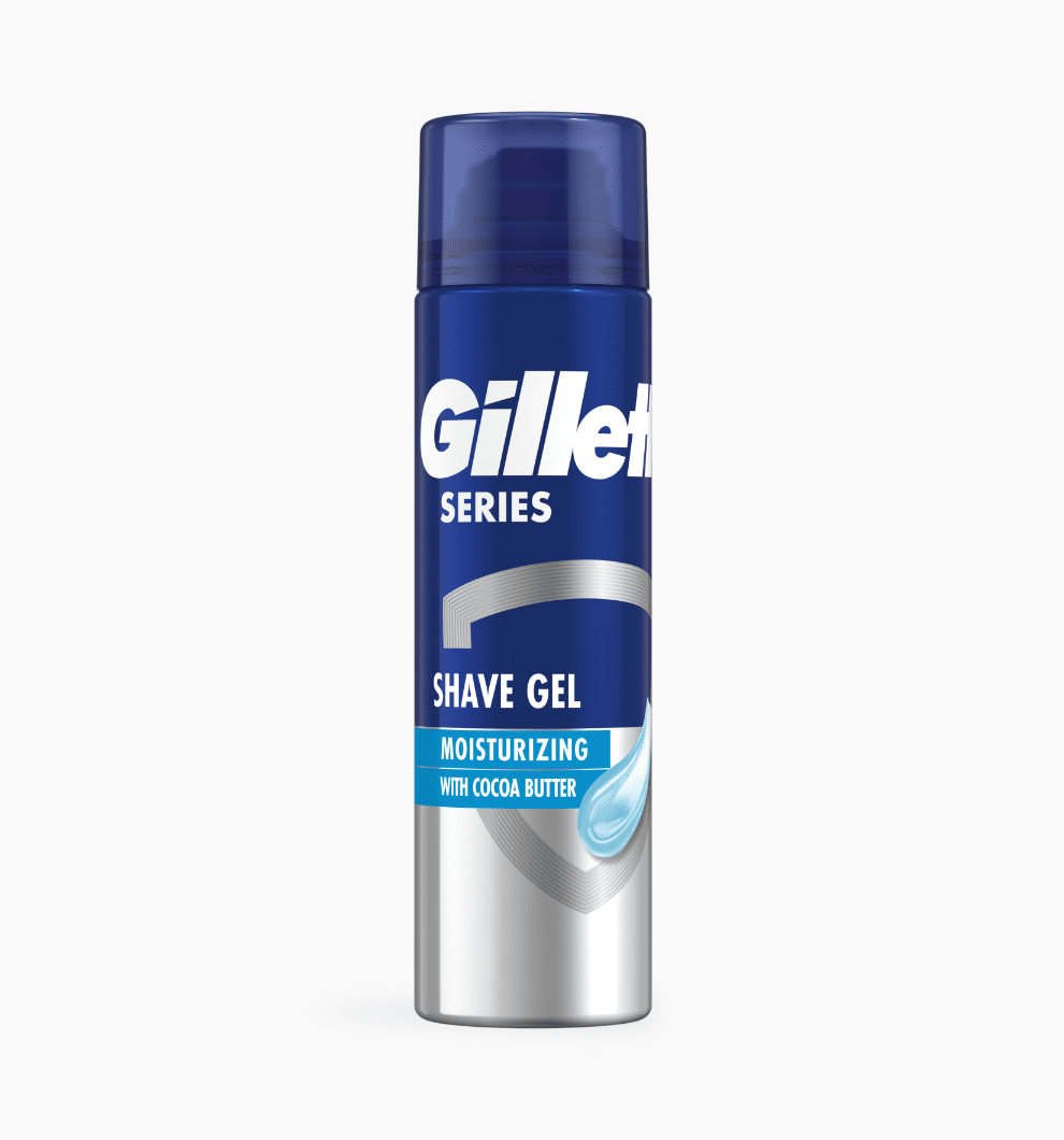 Σειρά Gillette Ενυδατικό Τζελ ξυρίσματος με βούτυρο κακάο - Gillette Greece