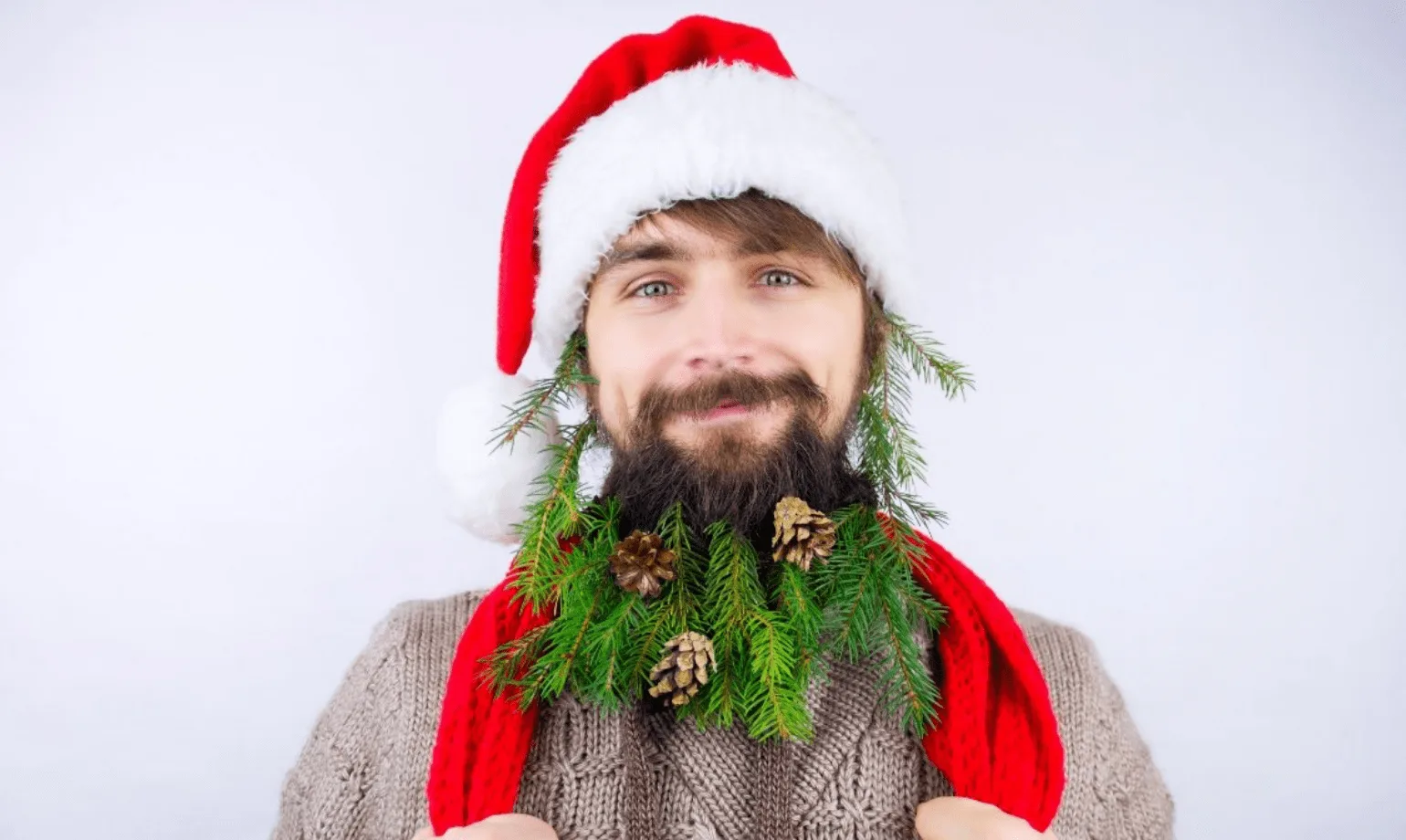 Decora la tua barba di Natale