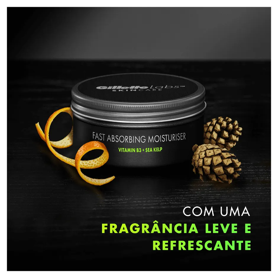 Fragrância leve e refrescante