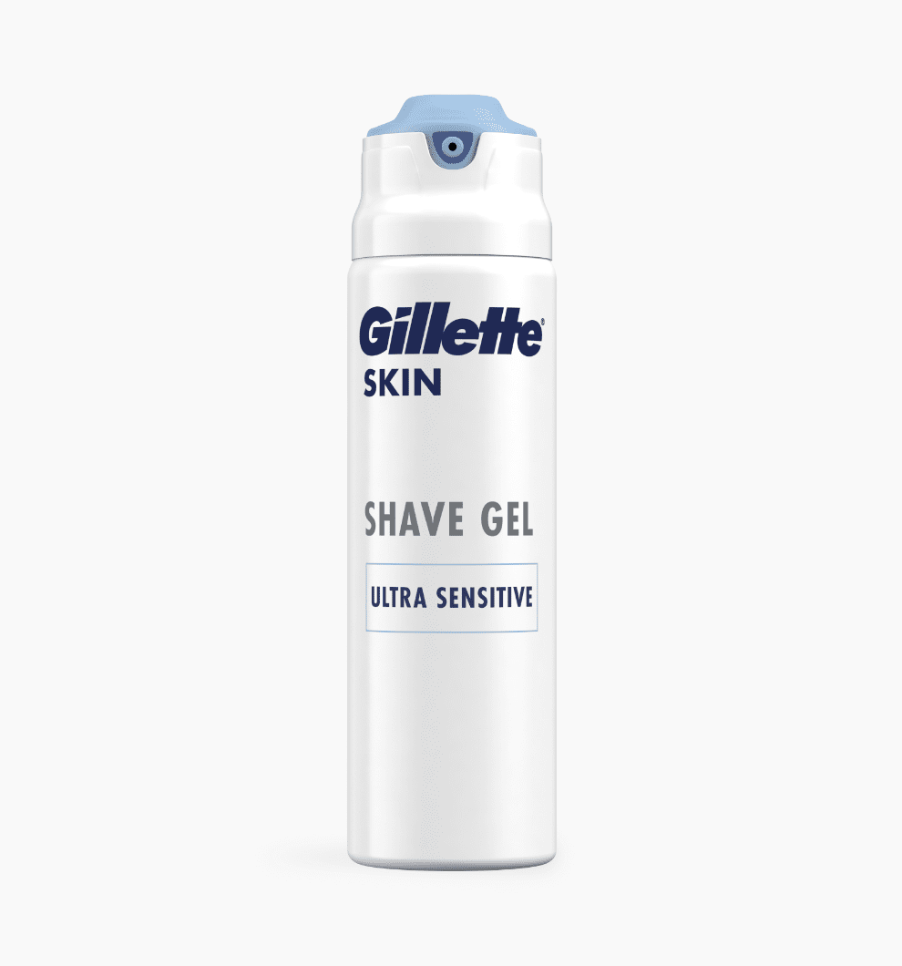 Gillette Skin Ultra ευαίσθητο τζελ ξυρίσματος με βούτυρο καριτέ & βιταμίνη Ε - Gillette Greece