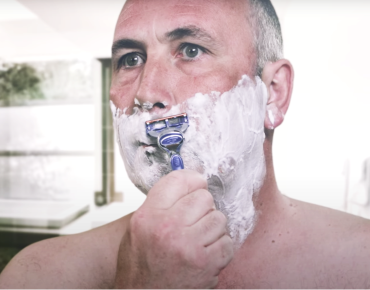 La lama di precisione Gillette Fusion