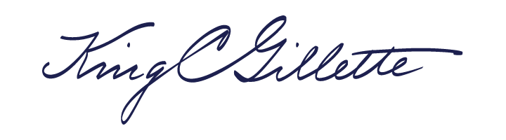 King C Gillette Signature