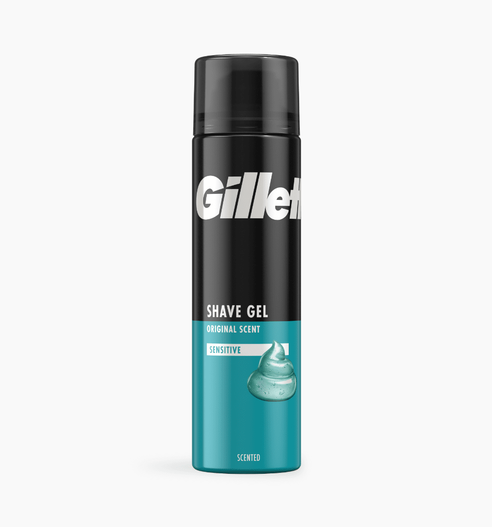 Gillette Classic Gel de barbear Sensitive