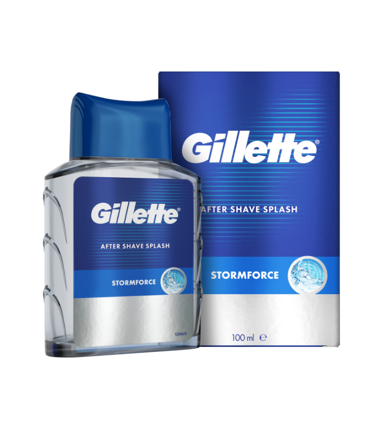 After Shave Splash Series Storm Force Gillette Ελλάδα