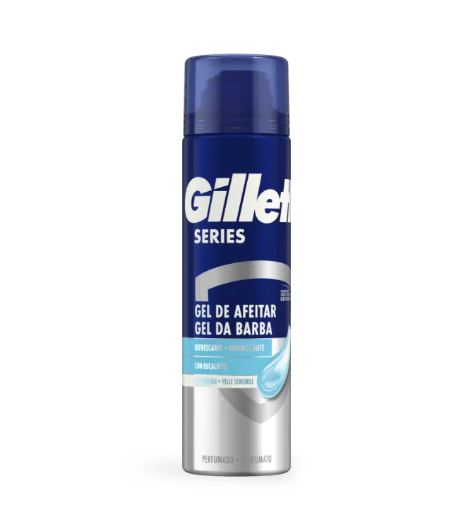 Gillette Series Gel De Barbear Refrescante