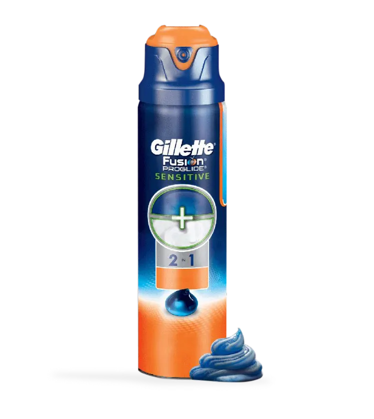 Gel da barba Gillette Fusion Proglide Sensitive Gel 2 in 1 Active Sport