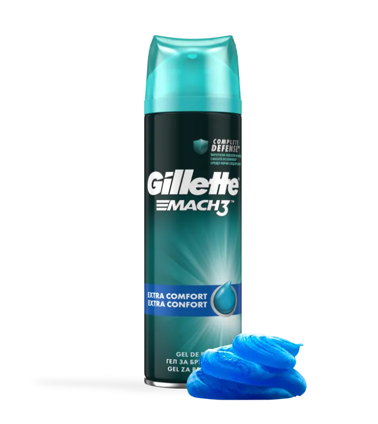 Gel de barbear Gillette MACH3 Extra Comfort