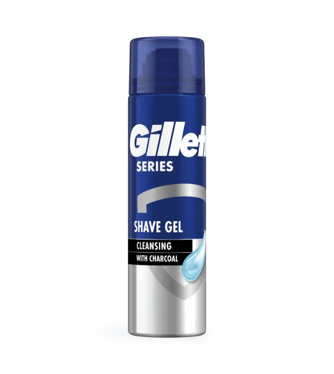 Gillette Series Cleansing Gel Ξυρίσματος με Άνθρακα