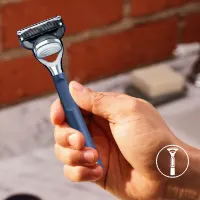 Duplicate - [nl-NL] - [es-es]Shave and Edging Razor - Carousel 5 Blue blades