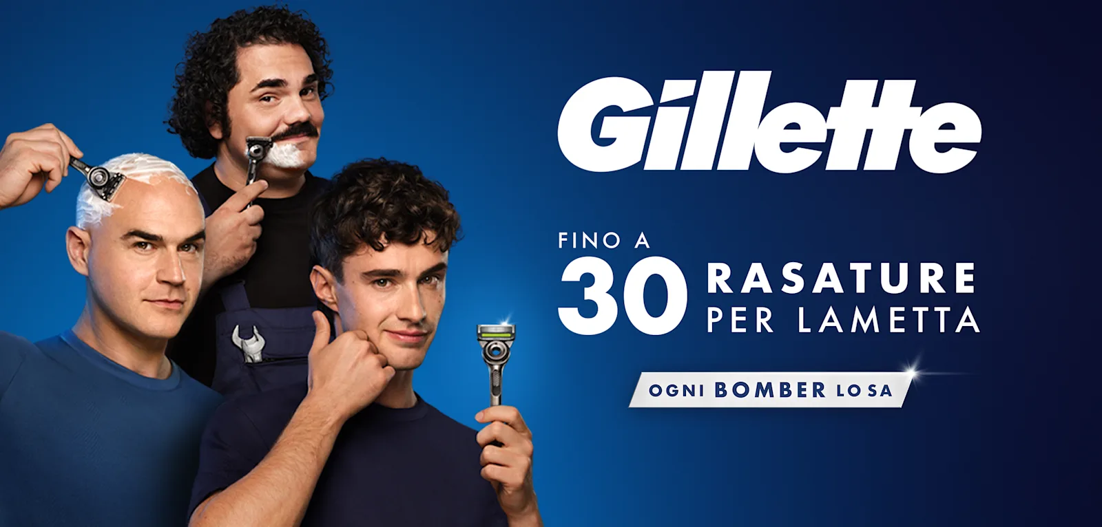 FINO A 30 RASATURE PER LAMETTA, OGNI BOMBER LO SA