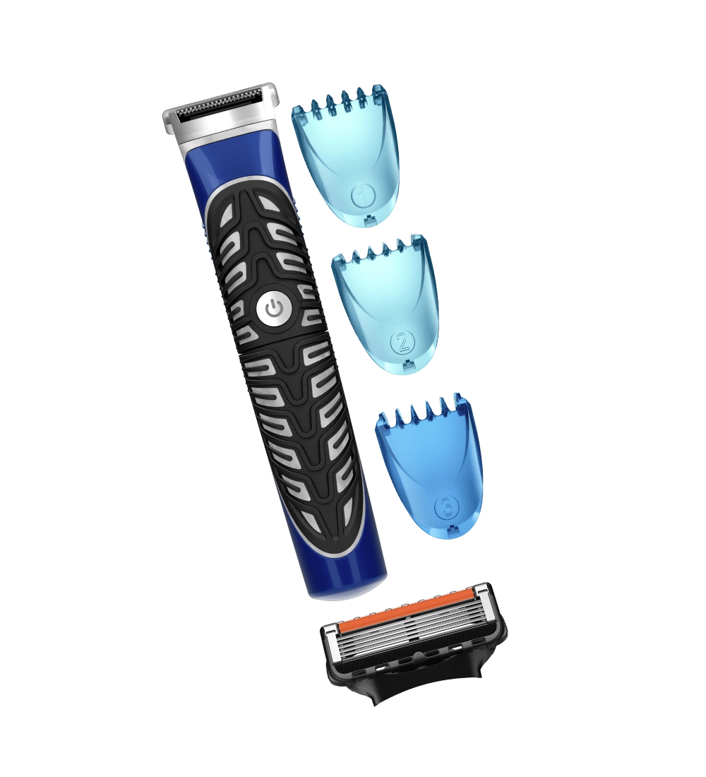 Gillette Rifinitore Di Precisione 4in1 Da Uomo Per Barba E Corpo, Rasoio E Rifinitura Contorni