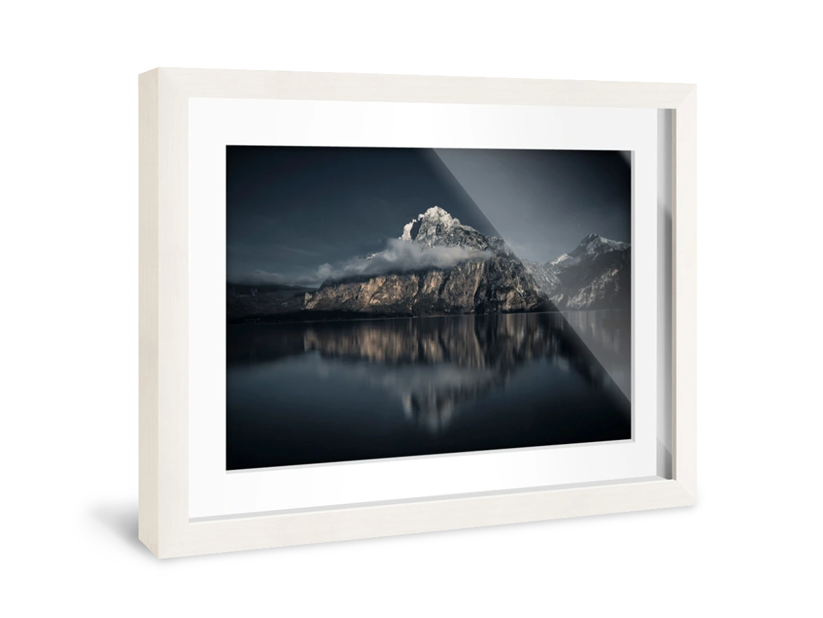 Photo Print With Shadow Box Frame