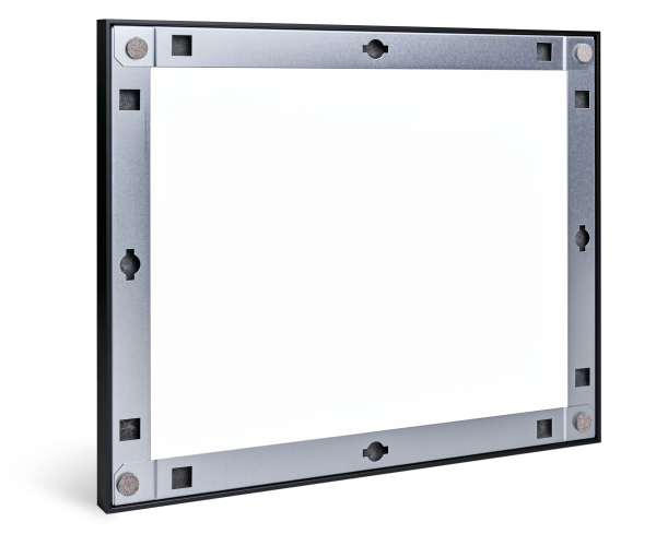 Backside of Magnet Frame which shows the mountings of the frame.