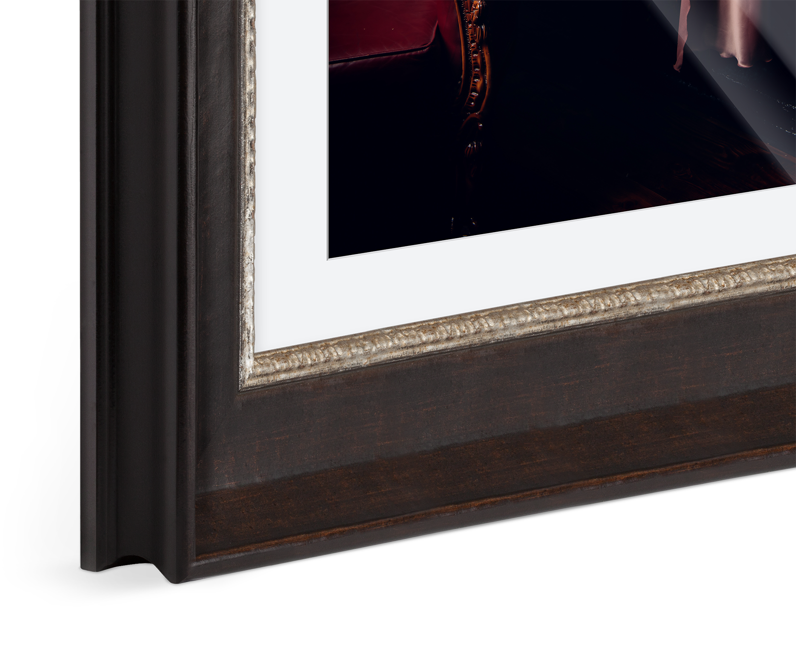 White 2-Opening Gallery Frame with Double Mat by Studio Décor®