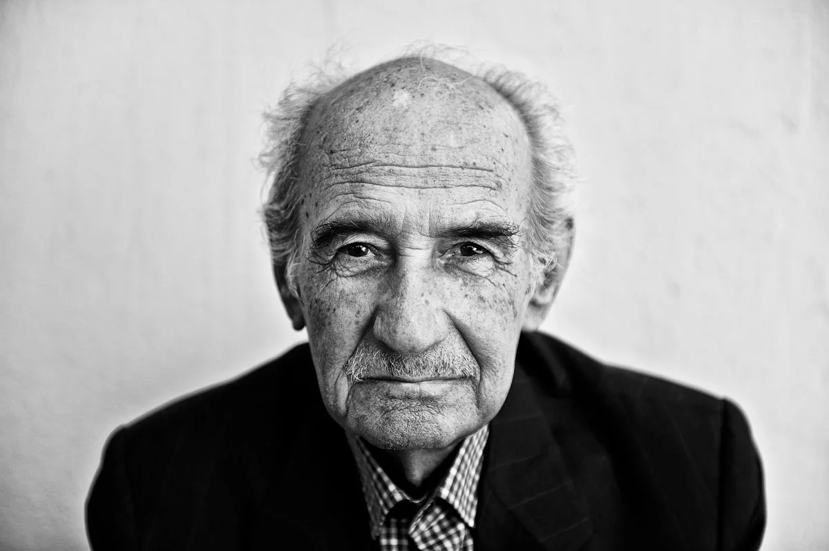 portrait of elderly man.