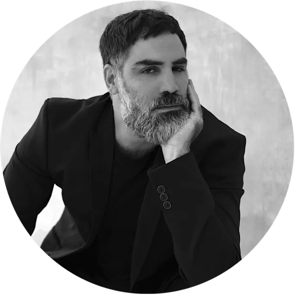 Portrait of Michalis Goumas.