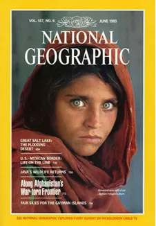 afghna girl.