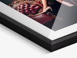 Solid Wood Frame With Passe-Partout