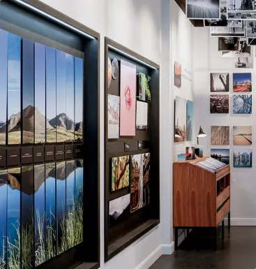 WhiteWall Store interior.